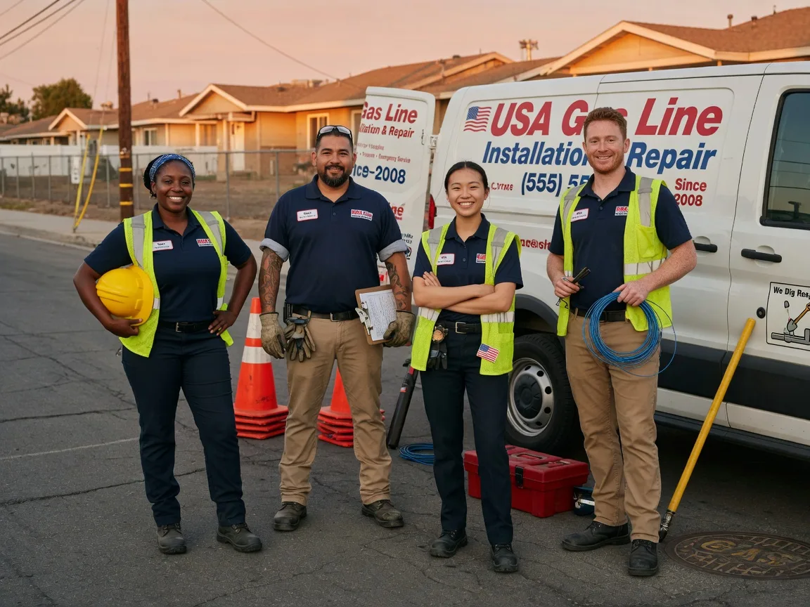 Gas Line Installation company in San Juan Capistrano, CA